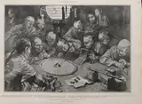 André Castaigne, Native sport in China: a cricket fight. Drawn by A. Castaigne