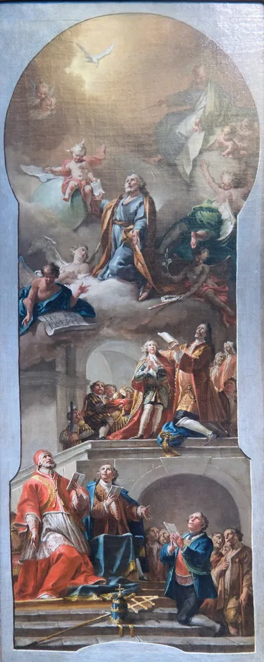 Matthäus Günther, St. Joseph as Intercessor