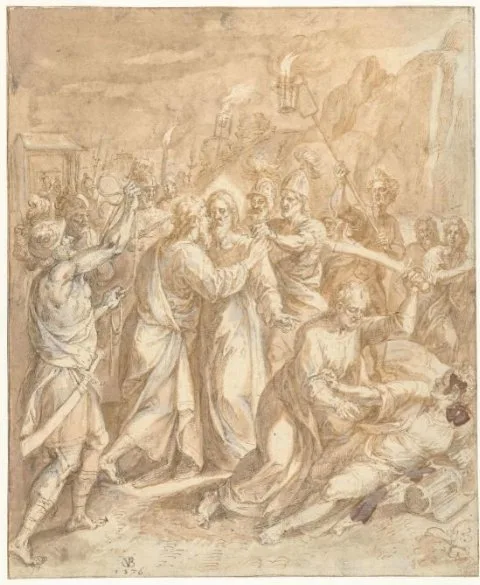 Chrispijn van den Broeck, Gevangenneming van Christus