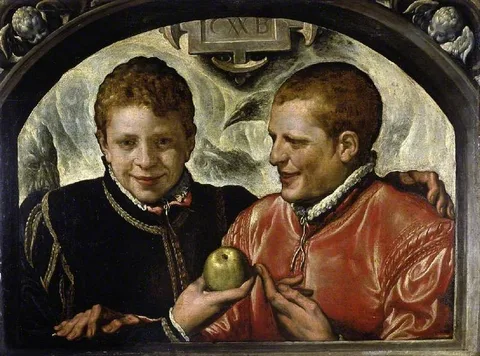 Chrispijn van den Broeck, Two young men