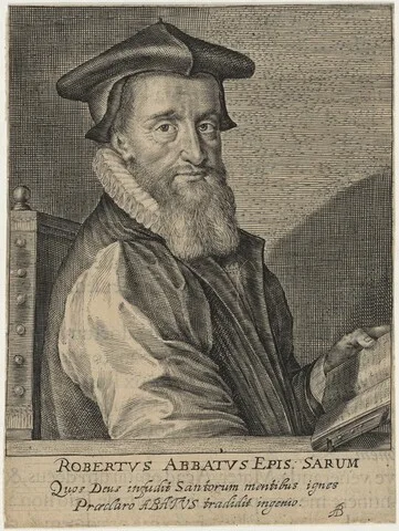 Magdalena van de Passe, Robert Abbot, Bishop of Salisbury