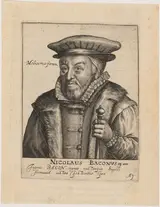 Magdalena van de Passe, Sir Nicholas Bacon, Lord Keeper