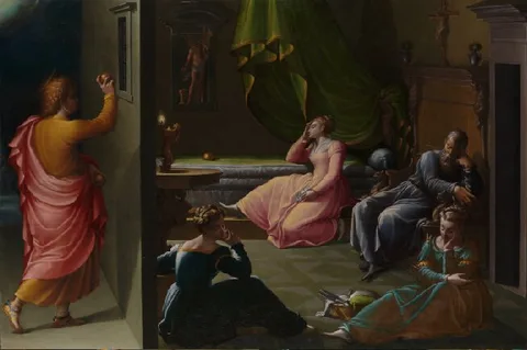 Girolamo Macchietti, Alms of Saint Nicholas