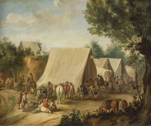 Robert van den Hoecke, Camp