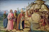 Bernardino Fungai, St Clement striking the Rock
