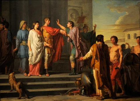 Nicolas-Guy Brenet, The Clemency of Scipio
