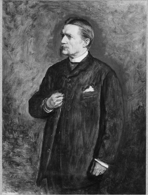 Ferdinand Julius Fagerlin, Ferdinand Fagerlin (1825-1907), artist, professor, married to Alice Ritter