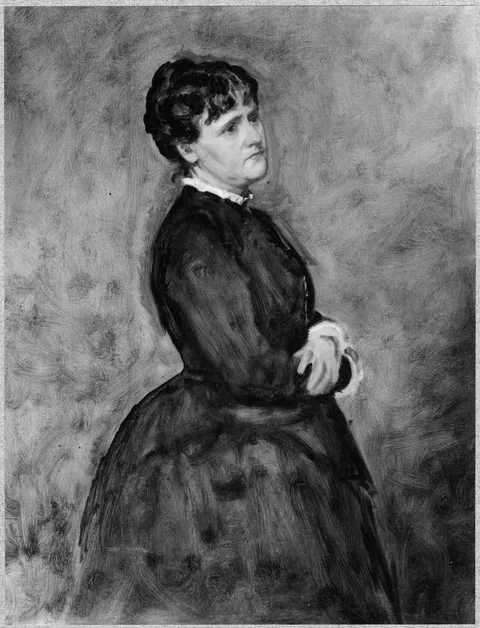 Ferdinand Julius Fagerlin, Alice Ritter (1844-1931), married to the artist and professor Ferdinand Fagerlin