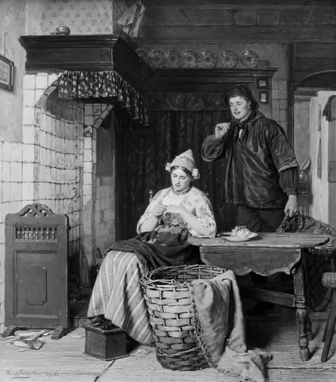Ferdinand Julius Fagerlin, Young Couple