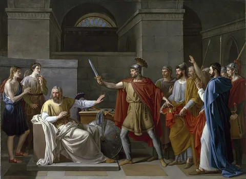 Juan Antonio de Ribera, Wamba renouncing the Crown