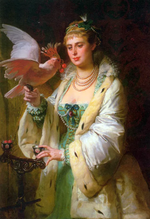 Guillaume Dubufe, A treat for her pet
