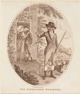 Isaac Cruikshank, The Sportsmen's Departure