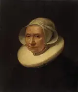 Peter Danckerts de Rij, Portrait of an Old Woman