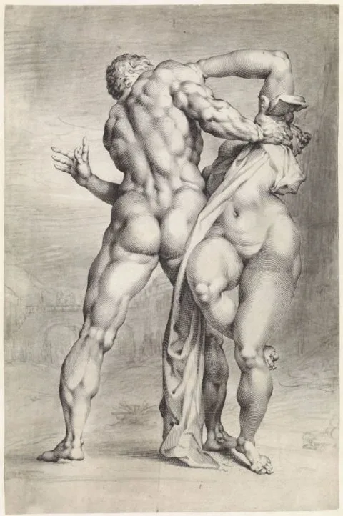 Jan Harmensz. Muller, Roof van een Sabijnse vrouw