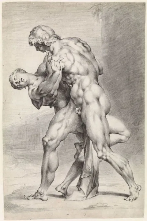 Jan Harmensz. Muller, Roof van een Sabijnse vrouw