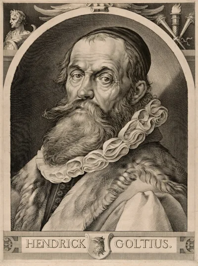 Jan Harmensz. Muller, Portrait of Hendrick Goltzius