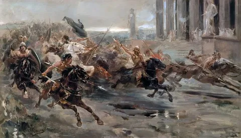 Ulpiano Checa, Invasion of the Barbarians