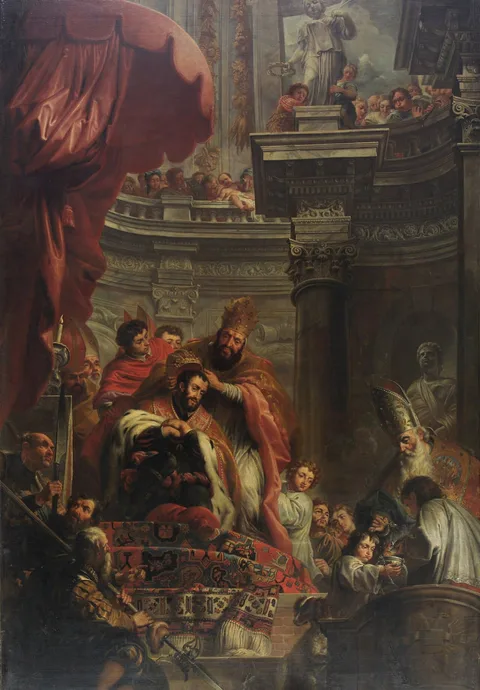 Jan Erasmus Quellinus, Crowning of Charles V in Bologna