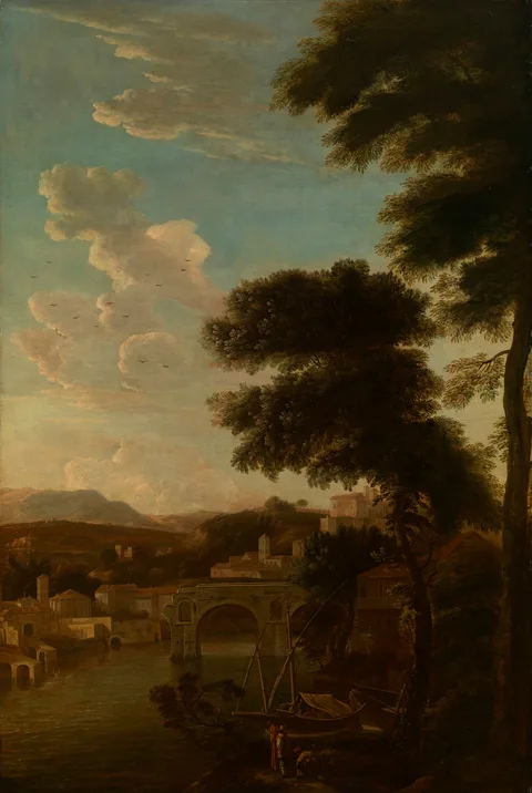 Hendrick Danckerts, A Classical Landscape