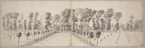 Hendrick Danckerts, The Manor House, Cresswells