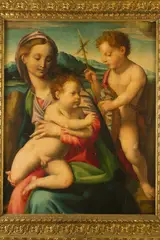 Michele Tosini, Madonna and Child with Saint John the Baptist