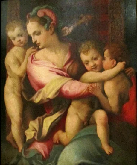 Michele Tosini, Allegory of Charity