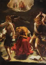 Orazio Borgianni, The Vision of Saint Jerome