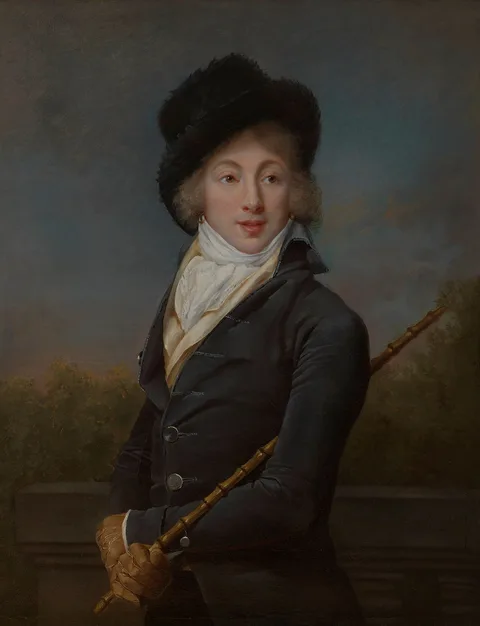 Adèle Romany, Portrait of Auguste Vestris