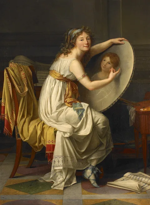Adèle Romany, Presumed self-portrait