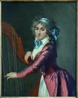 Adèle Romany, Portrait of a Young Harpist