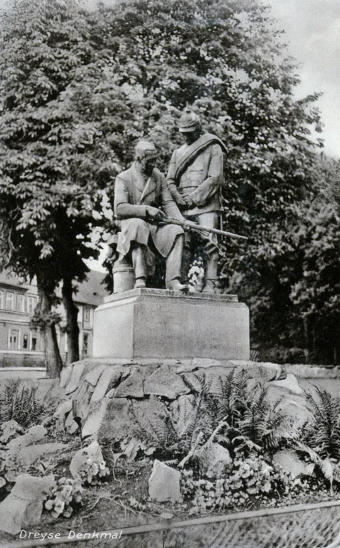 Wilhelm Wandschneider, Dreyse-Denkmal Sömmerda