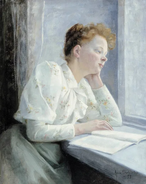 Anna Sahlsten, Woman by the Window