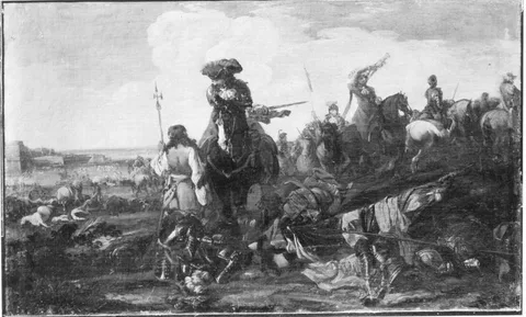 Domenico Gargiulo, Battle scene