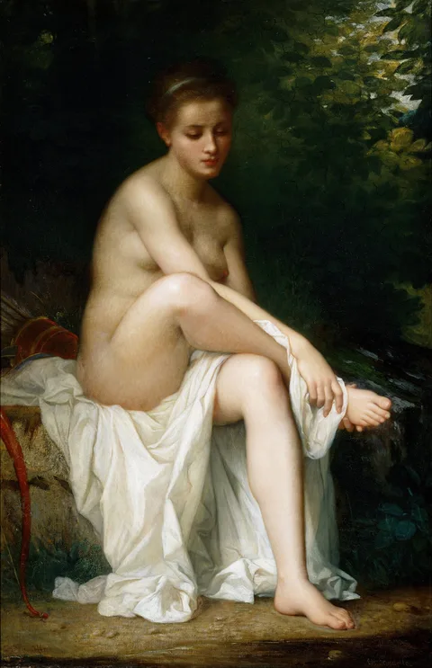 Charles Landelle, Ismenie, Nymph of Diana