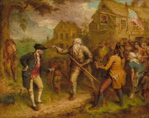 John Quidor, The Return of Rip Van Winkle