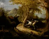 John Quidor, The Headless Horseman Pursuing Ichabod Crane