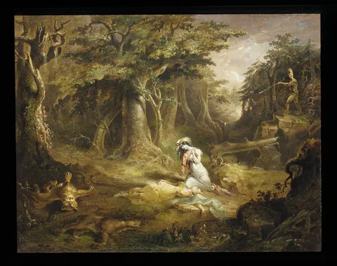 John Quidor, Leatherstocking's Rescue
