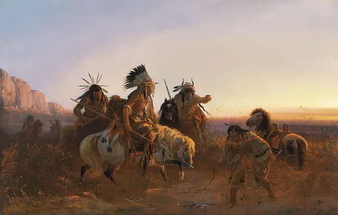 Karl Ferdinand Wimar, The Lost Trail
