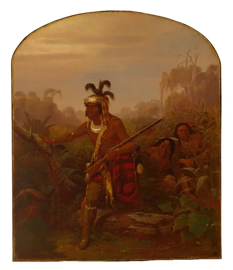 Karl Ferdinand Wimar, Chief Billy Bowlegs