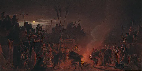 Karl Ferdinand Wimar, The Buffalo Dance