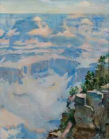 Marion Boyd Allen, Canyon with Bird