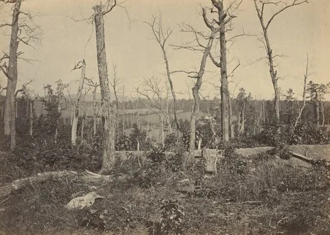 George N. Barnard, Battleground of Resaca, Georgia, No 3