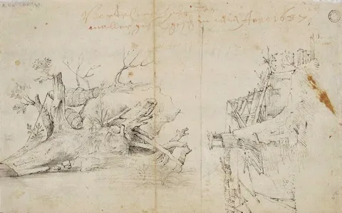 Paulus van Vianen, Landscape sketch