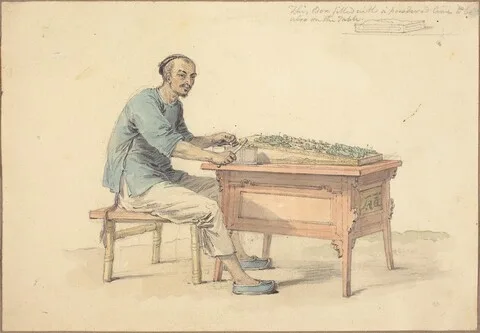 William Alexander, A Chinese Peasant Selling Betel