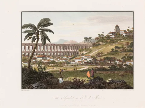 William Alexander, The Aqueduct in Rio de Janeiro (taken Dec.r 1792)