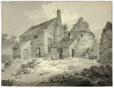 William Alexander, A Mill at Berwick Upon Tweed