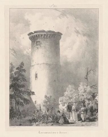 Godefroy Engelmann the Elder, Tour aux Archives à Vernon