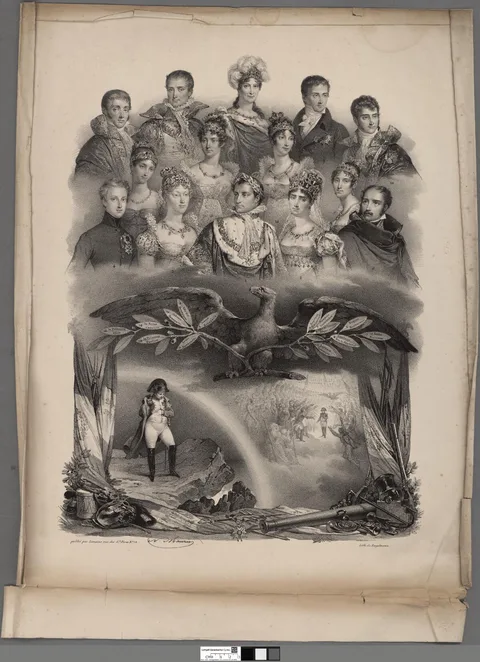 Godefroy Engelmann the Elder, Family of Napoleon I