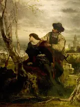 Victor Müller, 'Hamlet', Act V, Scene 2, Hamlet and Horatio