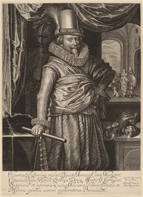 Willem Jacobsz Delff, Frederik Hendrik, Prince of Nassau-Orange